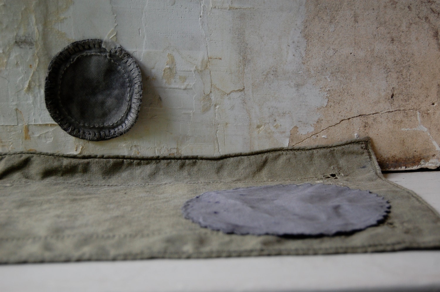 vintage hand dyed textiles