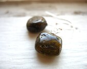 Amber, Baltic Amber Stone Earrings, handmade artisan Baltic Amber Jewelry, Dangle Drop Amber Earrings,FREE Shipping