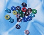 glass round spacer beads
