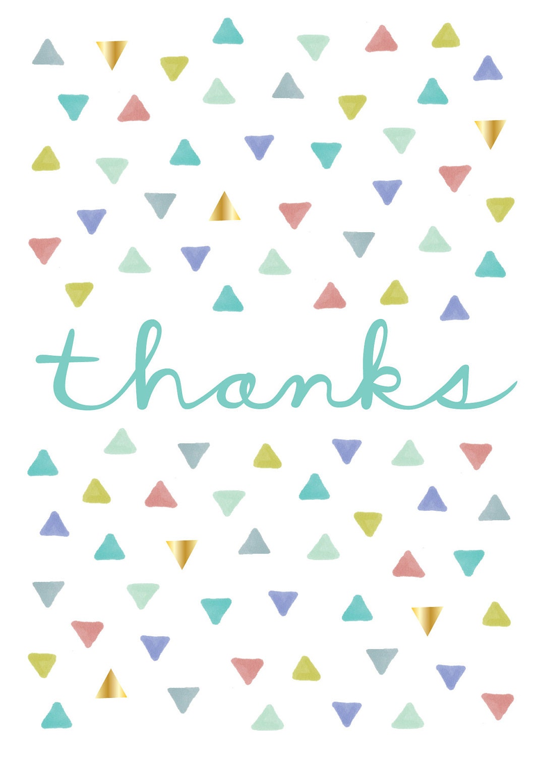 geo, thanks card