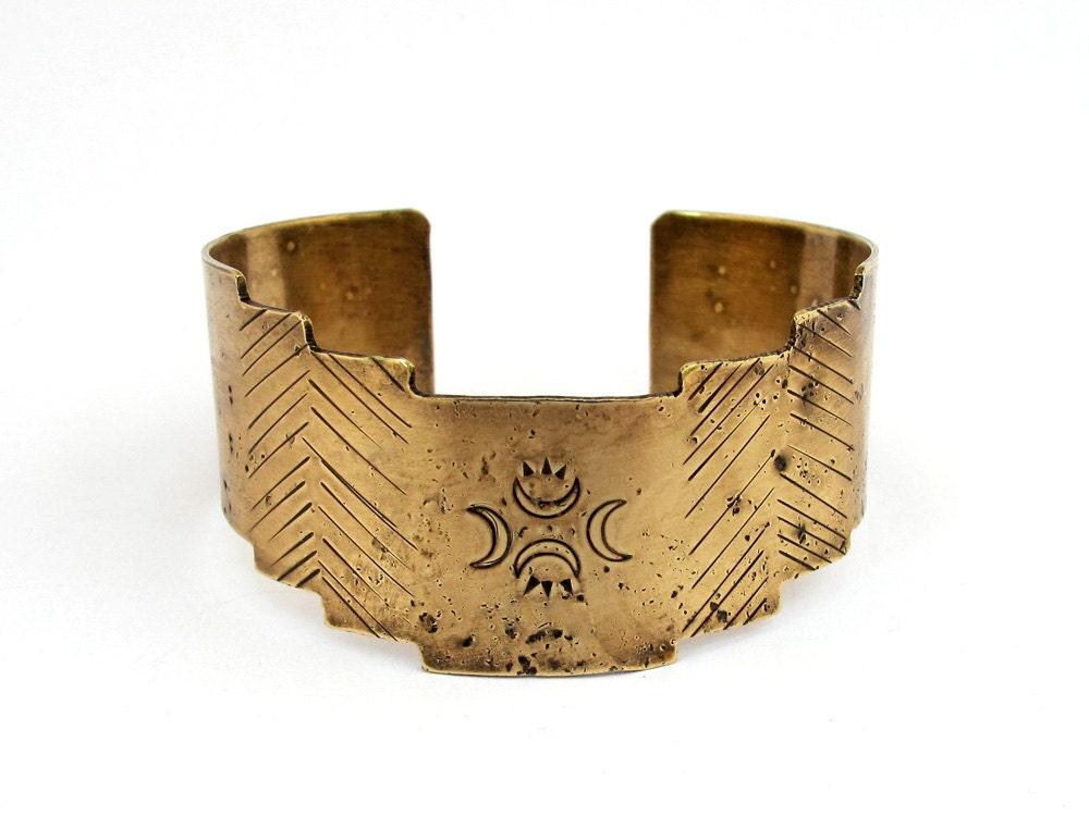 Crescent Totem Cuff