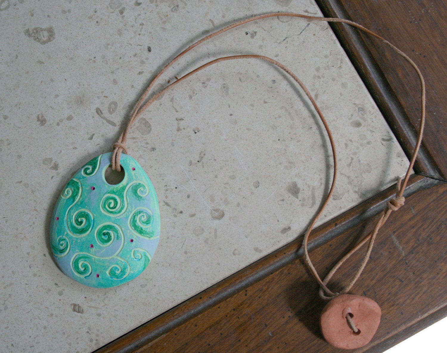 Pretty Swirls- Necklace