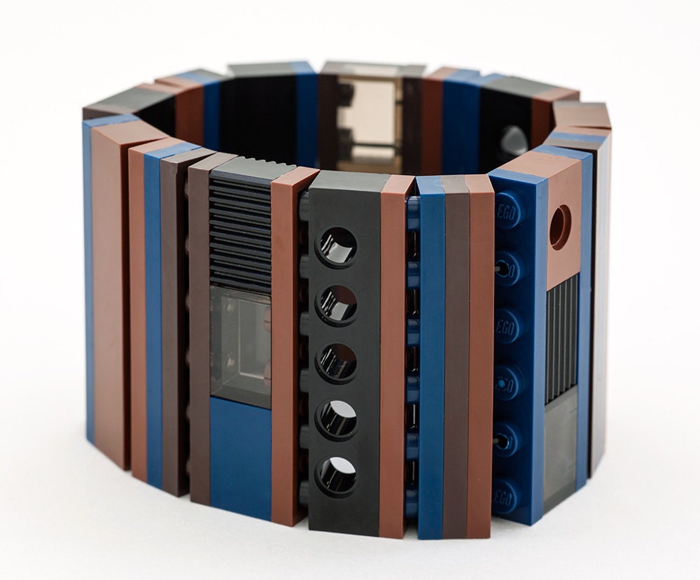 Smoke basic 1x6 LEGO bracelet