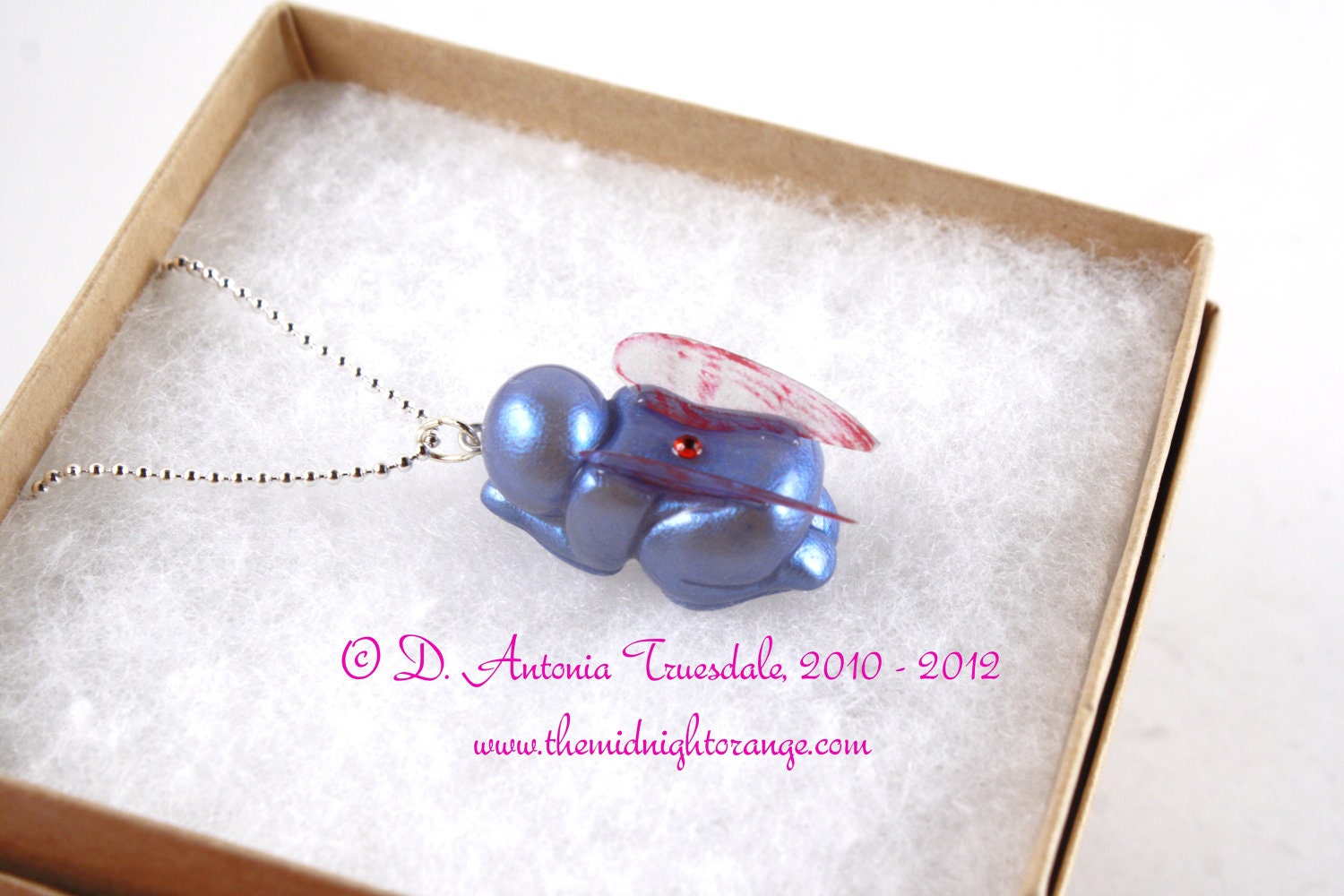 Custom made Angel Baby mother's necklace - you pick colors