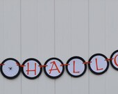 CUSTOM, Happy Halloween banner, Spiders