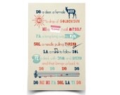 Do Re Mi - 11 x 17 Poster