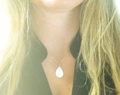 Ana BeKoach - ready to ship  Hebrew Gold Rim Necklace - one of a kind necklace - Stamped By Simag