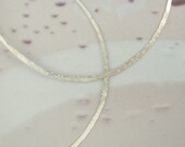 Argentium Sterling Silver Earring Hoops - Oversized 65mm and Non Tarnishing