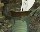 Wine Chiller Holder Utensil Holder Decanter Mossy Lemongrass Ready to Ship