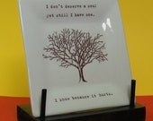 Soul - Upcycled Small Square Plate