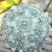 Deposit on rich pearl brooch bouquet - made to order wedding bouquet