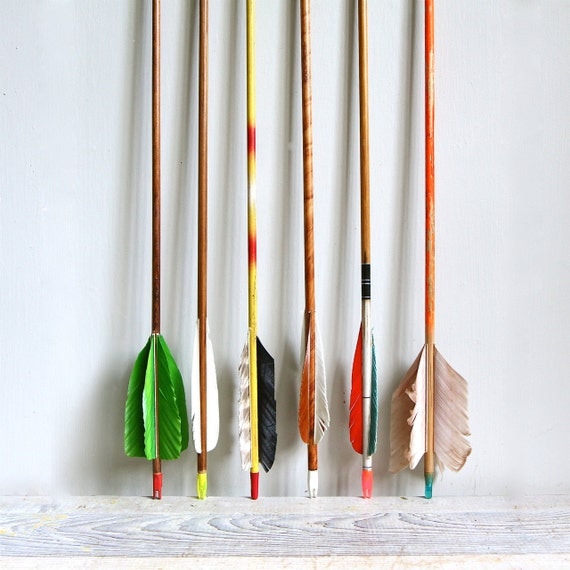 NEW COLORS //  Vintage Wooden Arrow