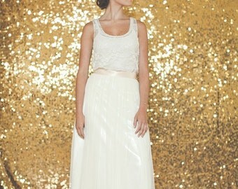 Long Bridal Skirt - The Monique Skirt - Made to Order