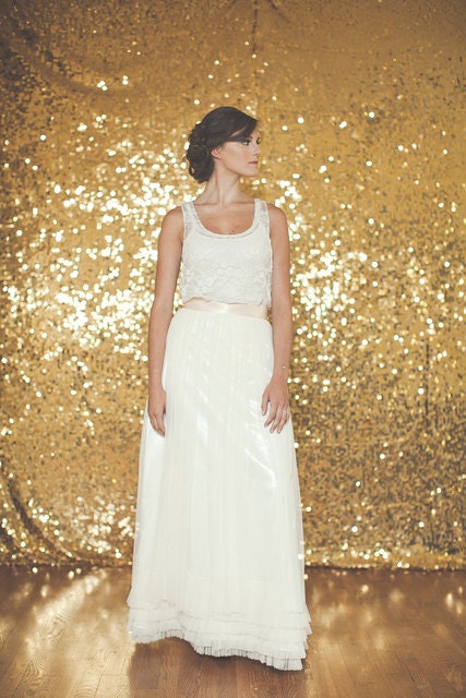 Long Bridal Skirt - The Monique Skirt - Made to Order