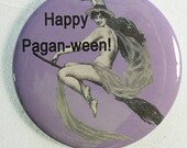 Fun Halloween Magnet-Happy Paganween