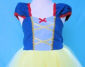 SNOW WHITE costume dress girls princess  costume dress TUTU dress style princess costume