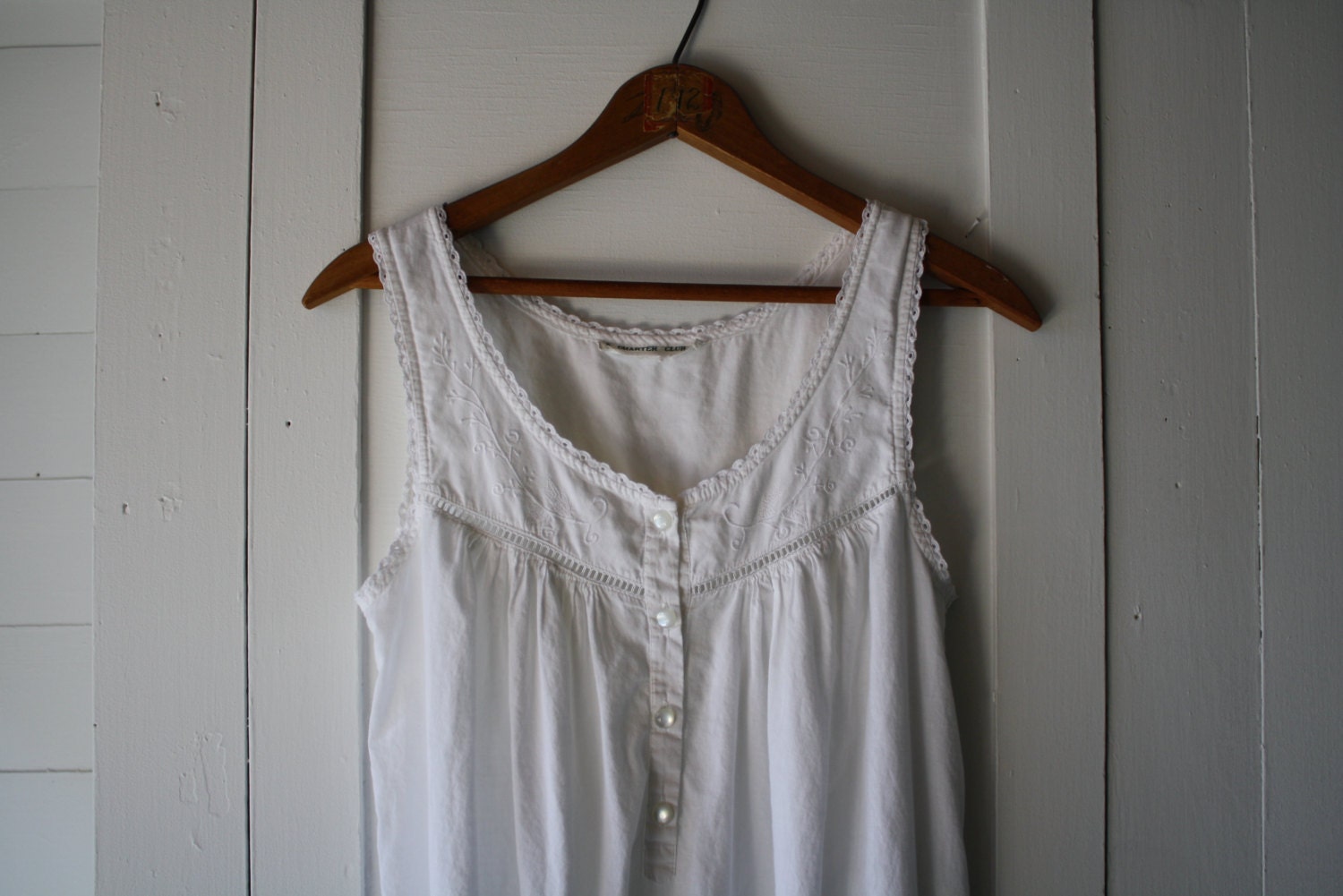 vintage cotton nightgown