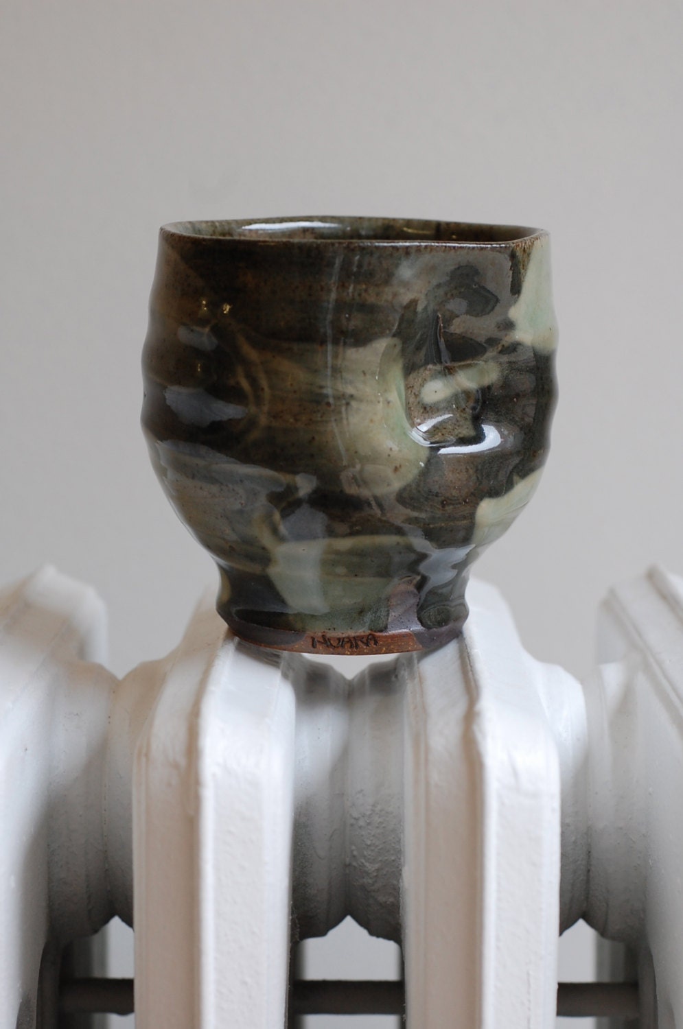 celadon tea yunomi