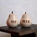 Wedding cake topper ... Pair of Pears... mr mrs ... perfect pair