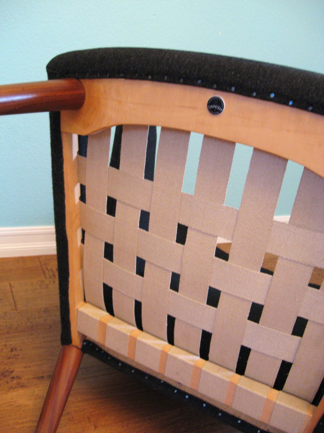 Vintage HANS WEGNER Danish MODERN Papa Bear Chair