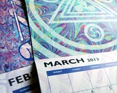 2013 Wall Calendar - Liquid Visions, The Ebru Art of Danny Rodriguez