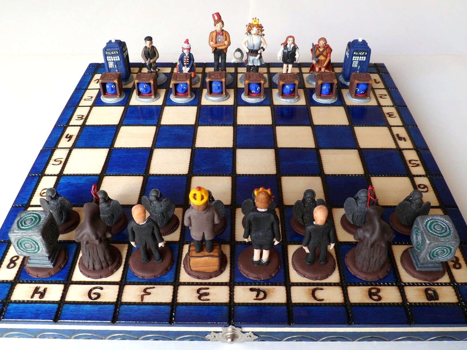 Doctor Who chess set