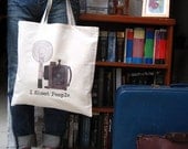 Retro Camera Canvas Tote Bag