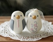 Wedding Cake Topper - Love Bird Cake Topper - Medium