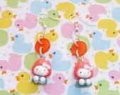 Tulip Kitty Earrings