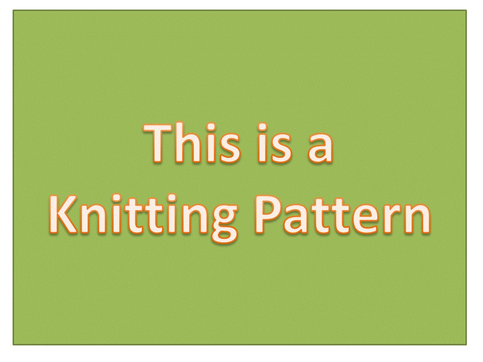 All Seasons Slippers -Knitting  Pattern.