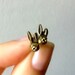 Tiny Bunny Rabbit Earrings