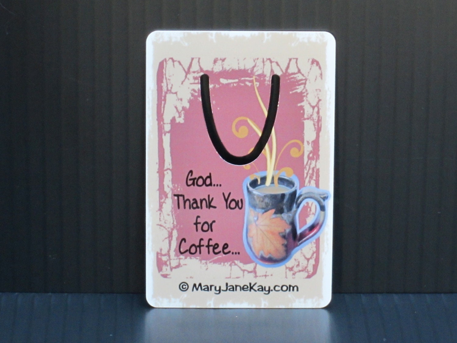 Bookmark, God, Thank You for Coffee, Reading, Books, Sublimated, Gifts, Christian, Inspirational, Encourage, Religious, Scripture, Bible