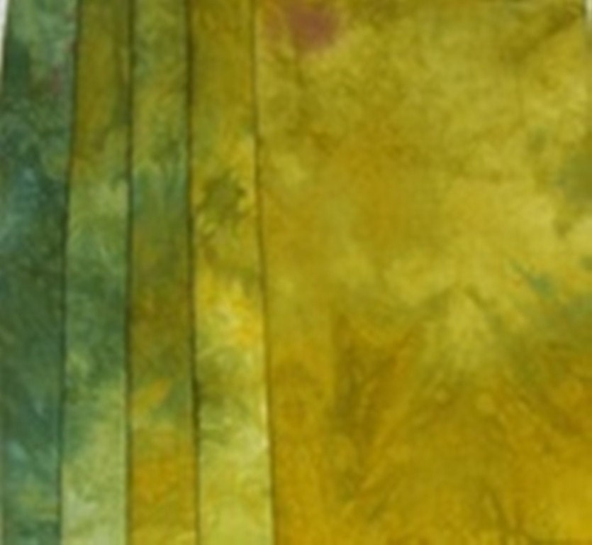 Autumn in the Ozarks Hand Dyed Fabric Collection 4