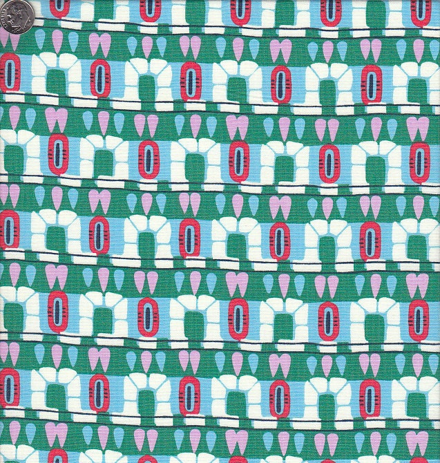 Amy Butler Cameo Hopscotch in Pine