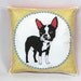 Boston Terrier Cushion Mini