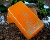 Basil Nectarine - exfoliating bar - Bitter Tundra for Soapopotamus