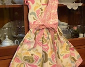The Ellie little girls dress in Freshcut by Heather Bailey - sizes 2, 3, 4, and 5