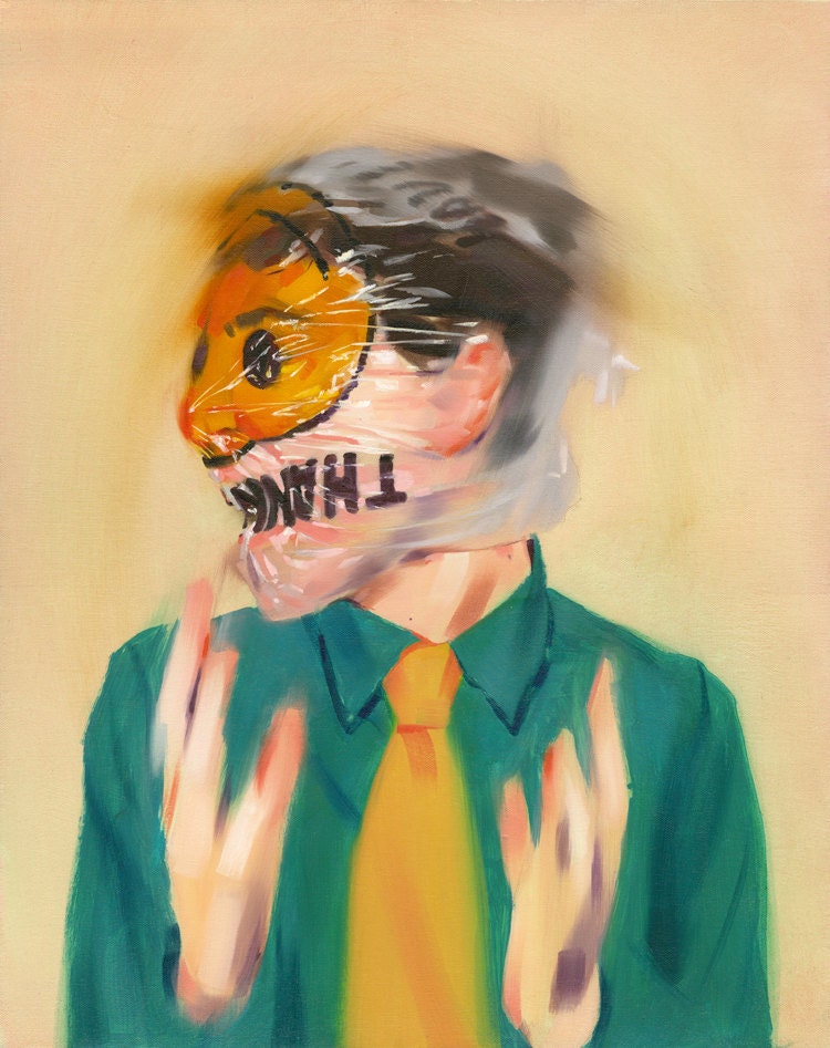 Descending - Fine Art Print by Jonny Ruzzo - 13" x 17"