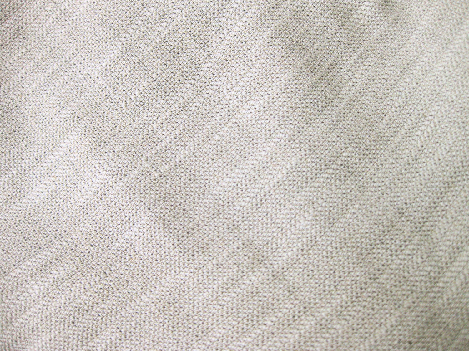 TRODDLA linen shawl in creme with faux suede tassels