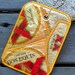 Luggage Tag from Recycled Dos Equis Beer Labels