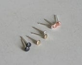 Super Tiny 3mm Dot Earrings- Choose any three colors
