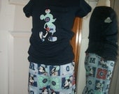 Mickey Silhouette Capri Outfit