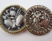 antique buttons - King Arthur's Court