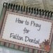 How to Pray for Your Business, PERSONALIZED Laminated Prayer Cards, Spiral-Bound