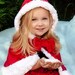 Happy Holidays Edition Poncho -kd's original minky and faux fur poncho