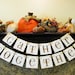 Thanksgiving Decoration GATHER TOGETHER Gold Fall Banner hostess gift
