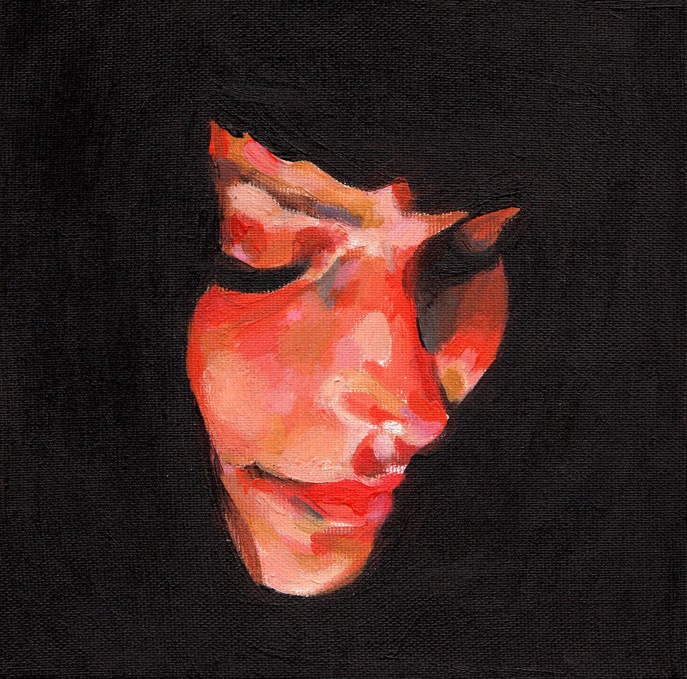 Jenny / Original acrylic painting on canvas