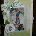 PRECIOUS MEMORIES Handmade Card Printed Vintage Image