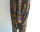 Abstract Harem Pants