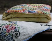 Hot and Cold Therapy Pillow with Soothing Organic Lavender - Rainbow Shells